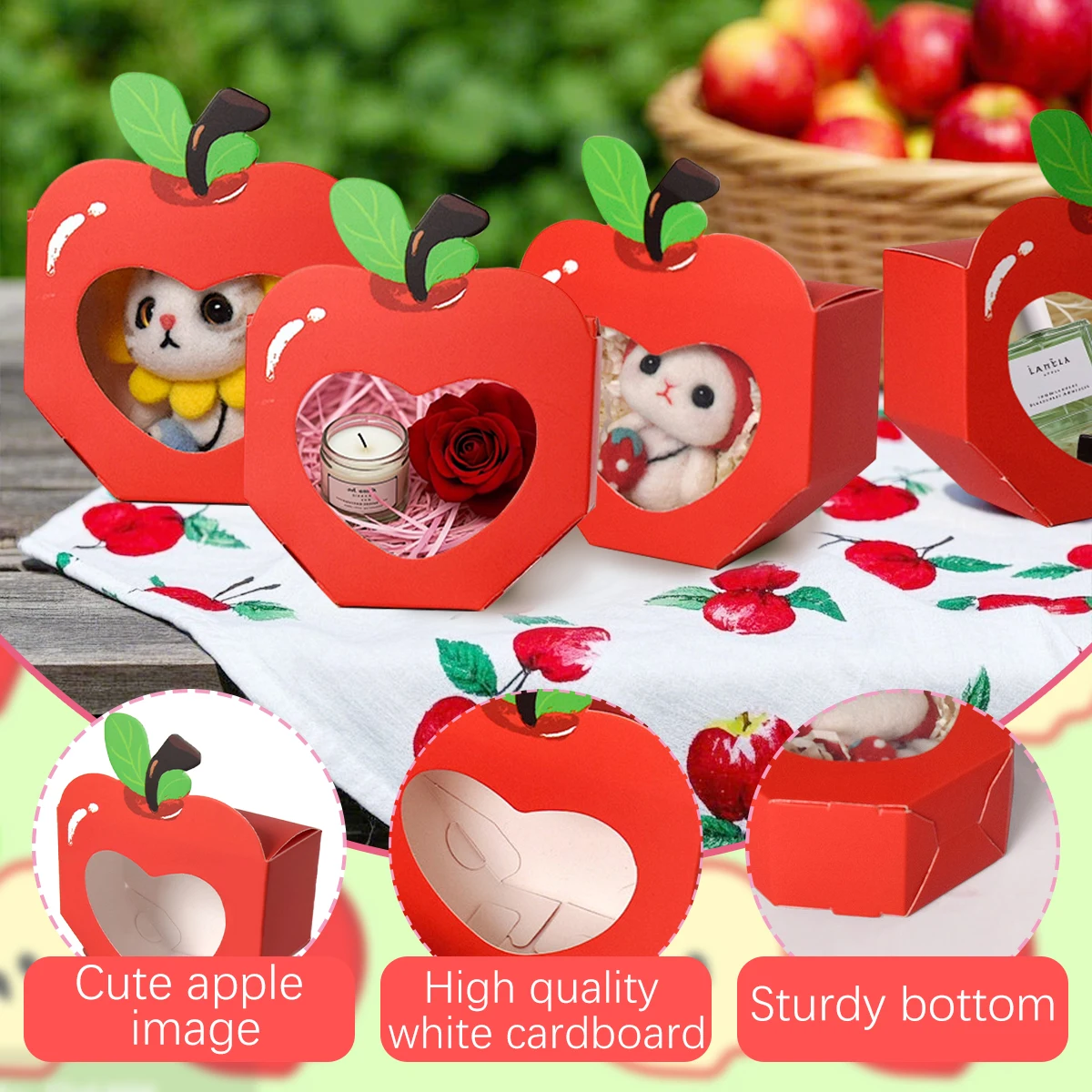 Food Like Snacks - Cajas de dulces con ventana de