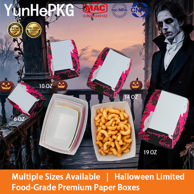 Food Snacks That Are Black - YunHePKG 100 Unidades de Bandejas de
