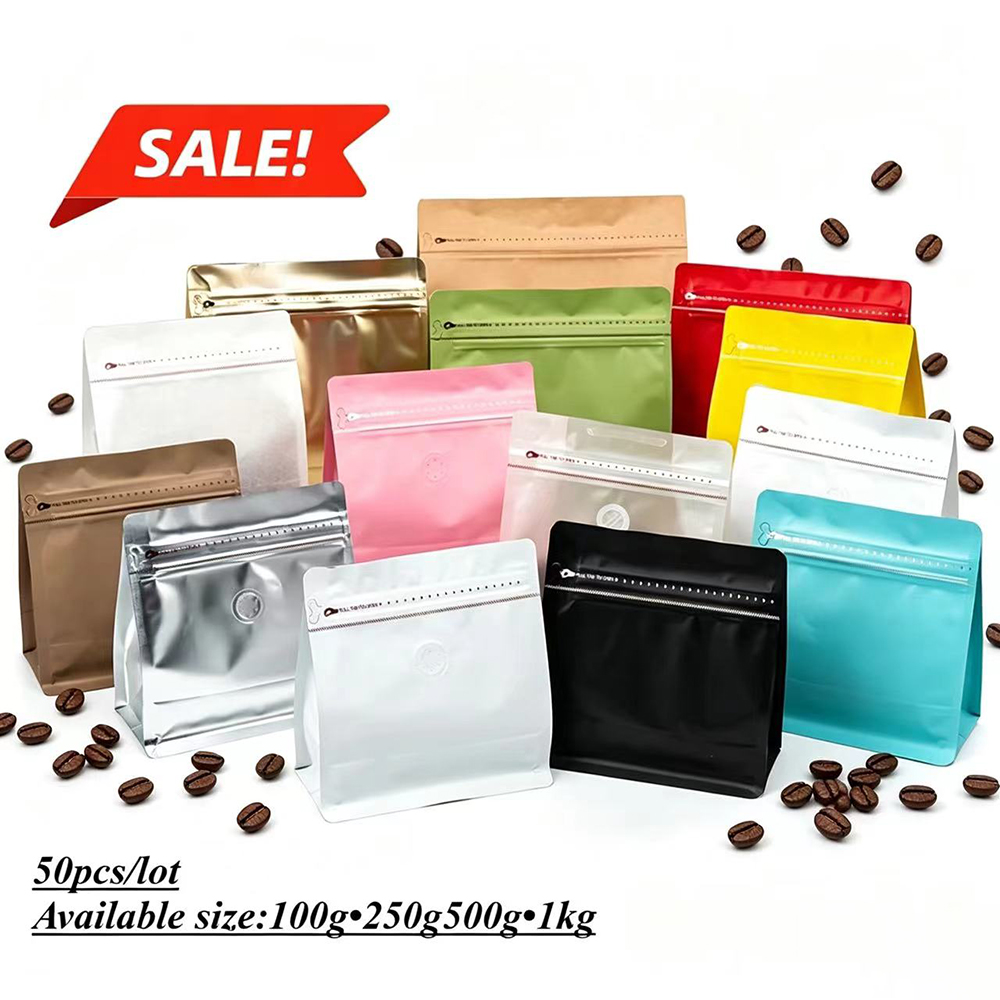 Food Day Snacks - Bolsas de café con sellado térmico