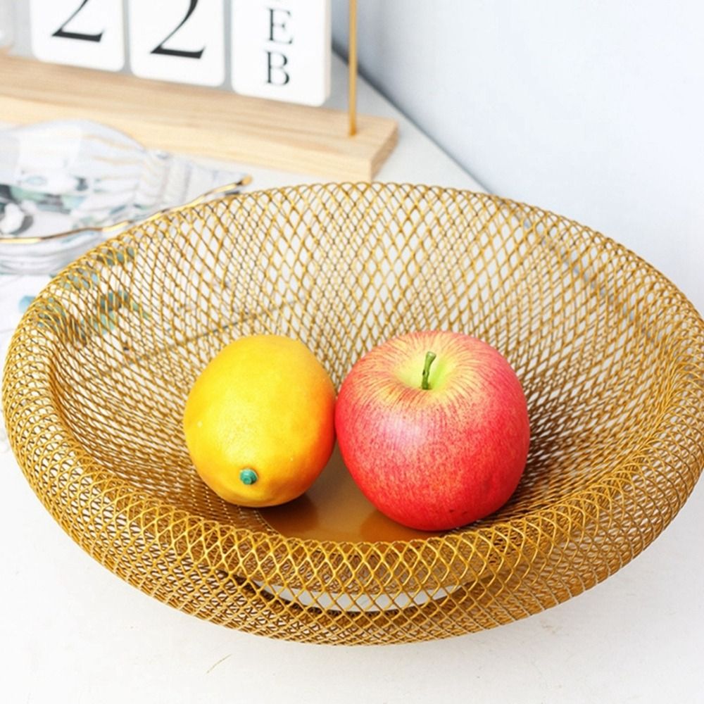 Food Snacks That Are Black - Cesta de Frutas de Hierro Forjado