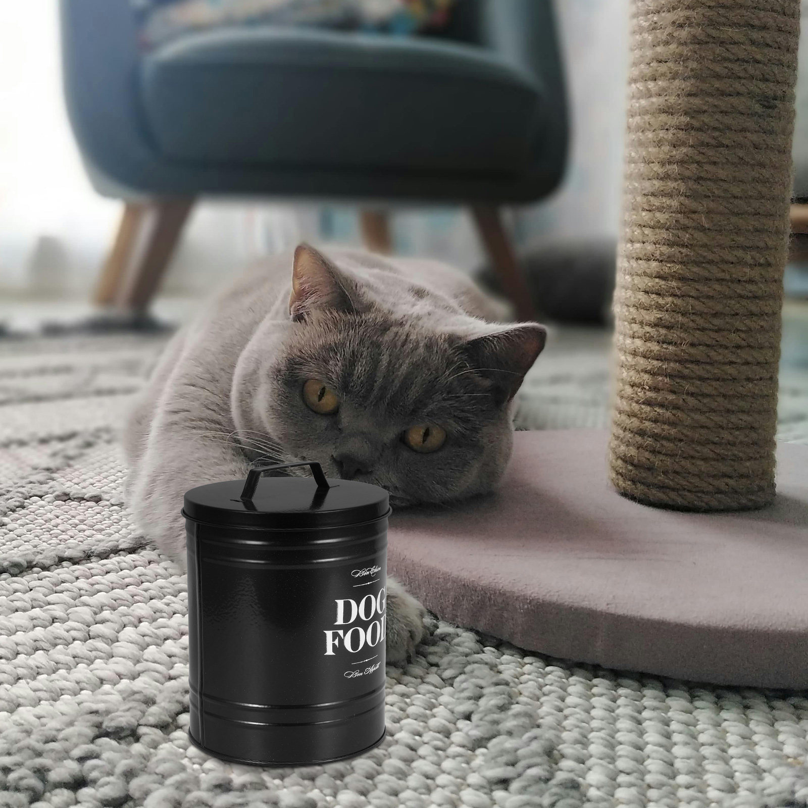 Food Snacks That Are Black - Contenedor de Alimentos para Mascotas de