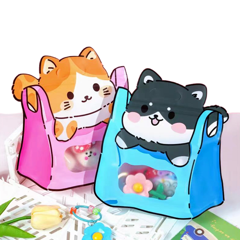 Food Like Snacks - Bolsas autosellantes de dibujos animados para