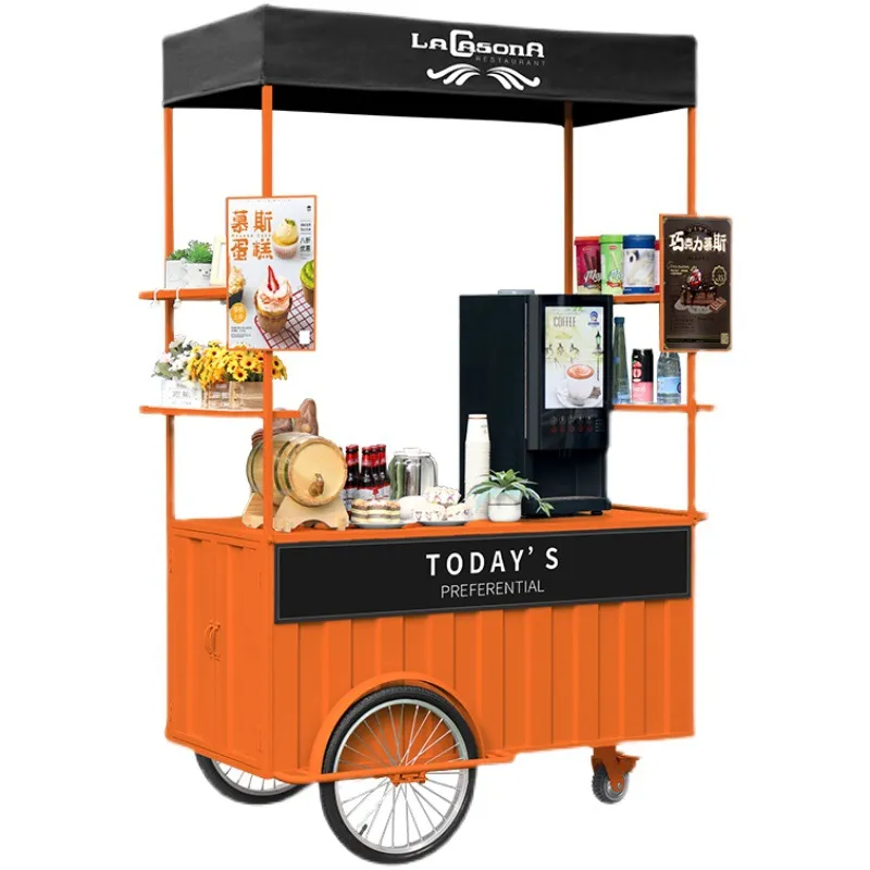 Carrito de Comida Móvil, Camió - Food Snacks Brands reseña y precio