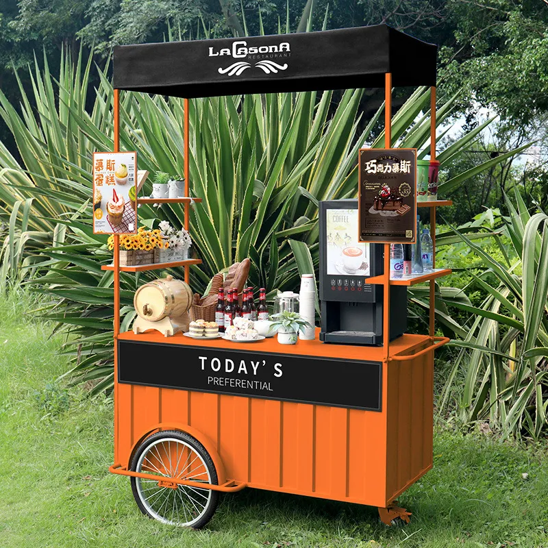 Carrito de Comida Móvil, Camió - Food Snacks Brands reseña y precio