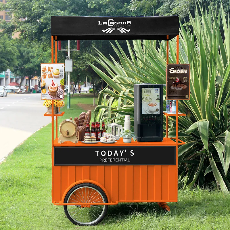 Carrito de Comida Móvil, Camió - Food Snacks Brands reseña y precio