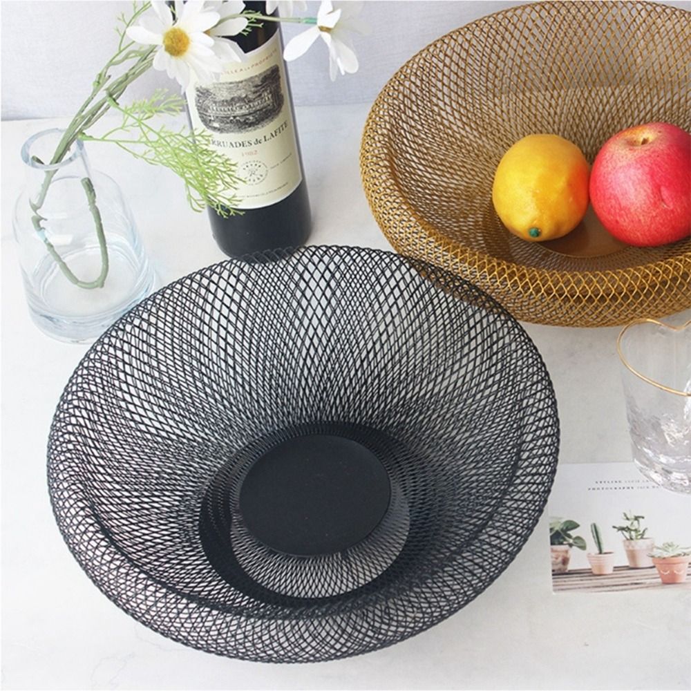 Cesta de Frutas de Hierro Forj - Food Snacks That Are Black reseña y precio