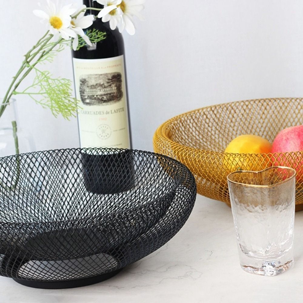 Cesta de Frutas de Hierro Forj - Food Snacks That Are Black reseña y precio