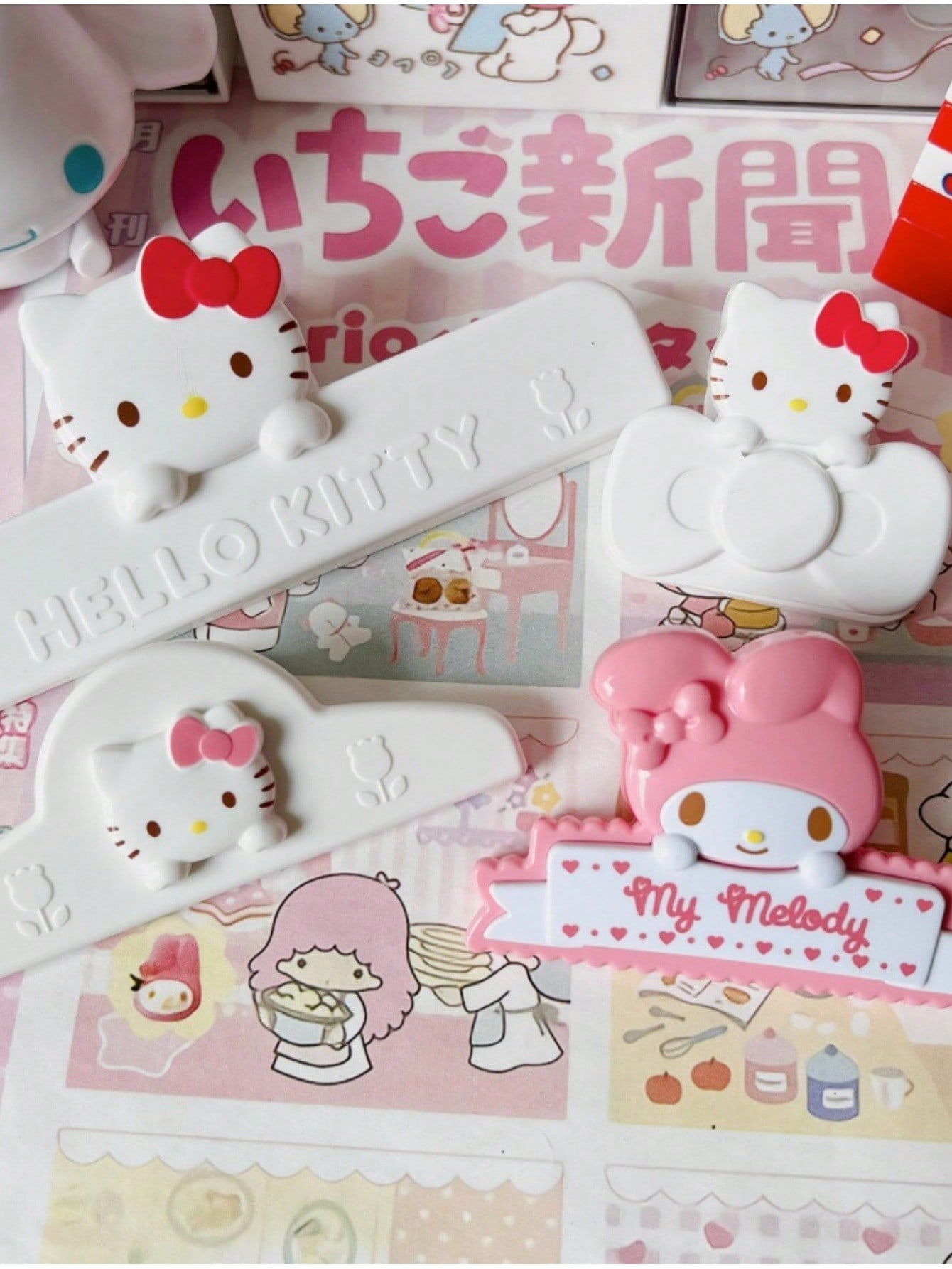 1/2 unids/set hellokittys Clip - Food Snacks In Japan reseña y precio