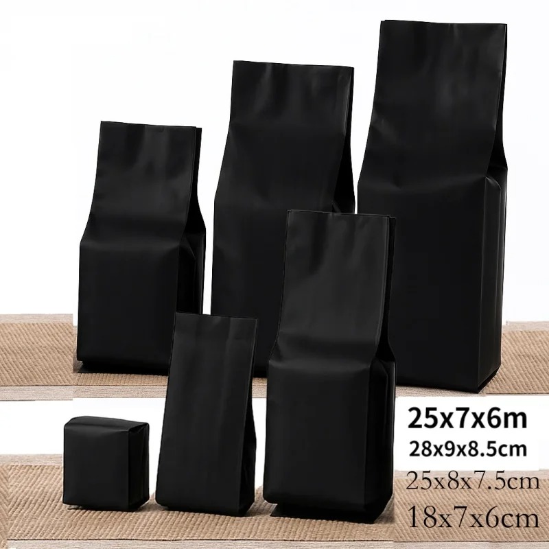 100 Bolsas de Aluminio Negro M - Food Snacks That Are Black reseña y precio