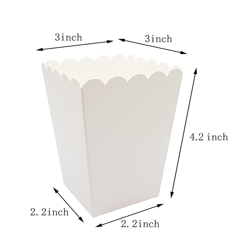 12 Uds. De cajas de papel para - Food Day Snacks reseña y precio