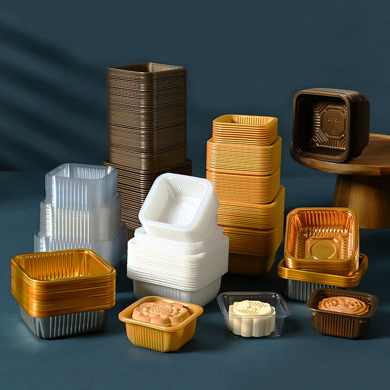 Mooncake-bandeja de plástico p - Food Like Snacks reseña y precio