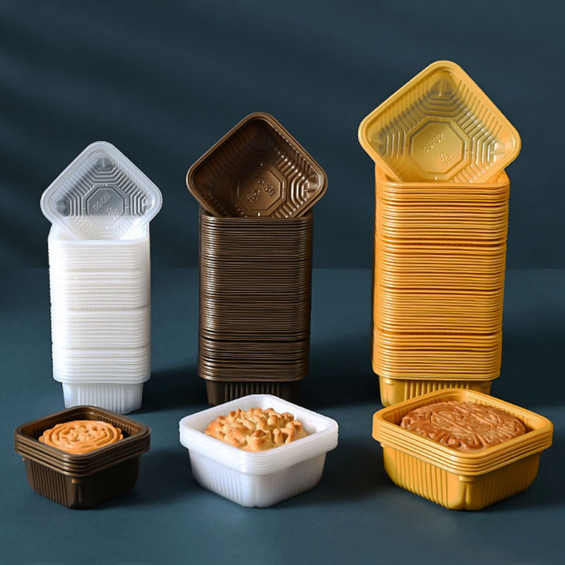 Mooncake-bandeja de plástico p - Food Like Snacks reseña y precio
