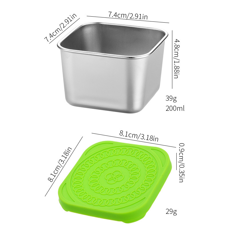 1 recipiente de acero inoxidab - Food Snacks In Japan reseña y precio