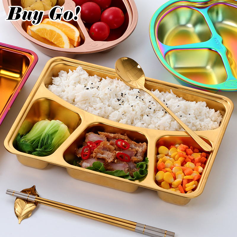 Bandeja dividida de comida ráp - Food Snacks To Buy reseña y precio