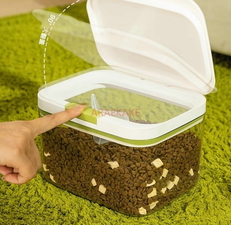Cubo de almacenamiento de comi - Dry Food Snacks reseña y precio
