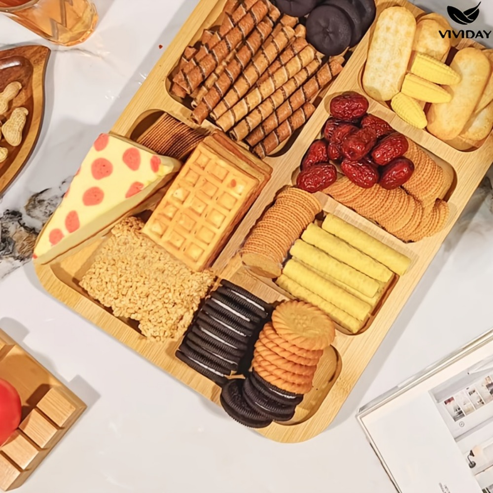 Bandeja de Madera con Division - Food Snacks In Japan reseña y precio