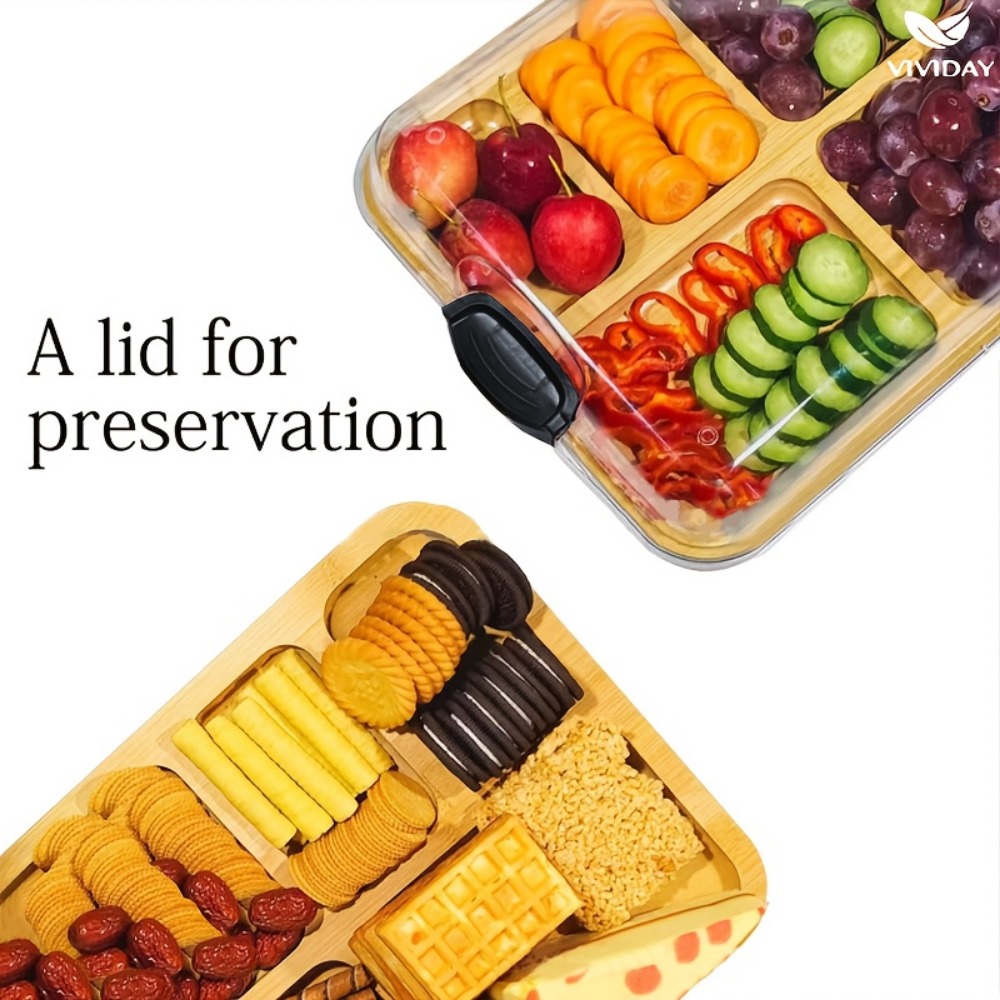 Bandeja de Madera con Division - Food Snacks In Japan reseña y precio